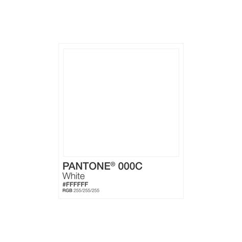 pantone solid coated white.